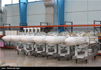 افتتاح خط تولید موشک پدافند هوایی صیاد 2