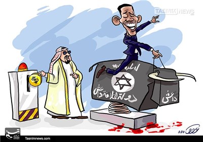 کاریکاتور/  حامیان دیروز داعش و دشمن امروز داعش
