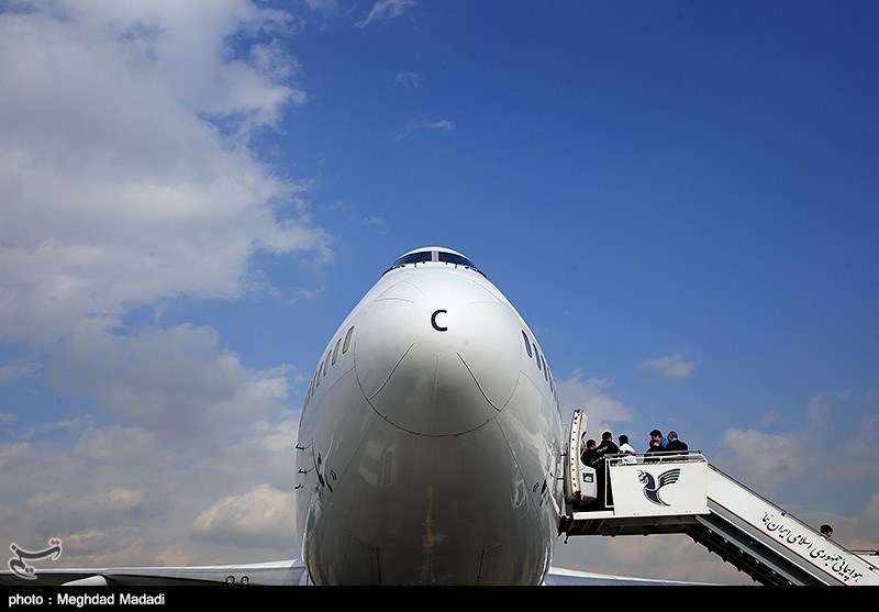 139309021550567774140454 خداحافظی فرودگاه ایران با هواپیمای بوئینگ ۷۴۷ + تصاویر