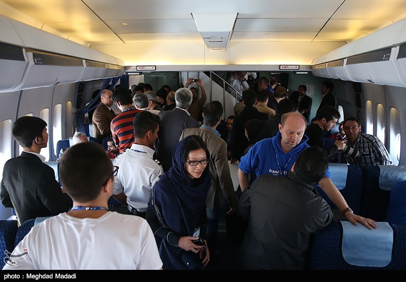 139309021550577294140454 خداحافظی فرودگاه ایران با هواپیمای بوئینگ ۷۴۷ + تصاویر