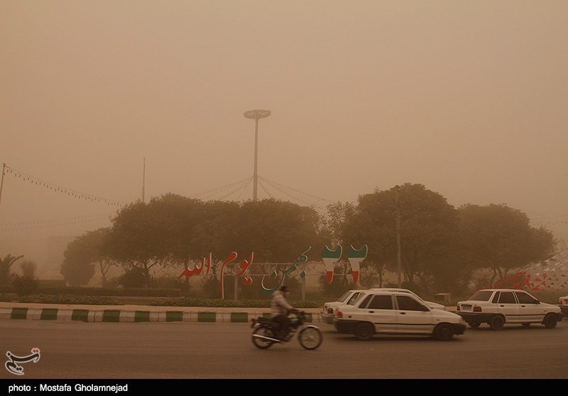 گرد و غبار در خوزستان