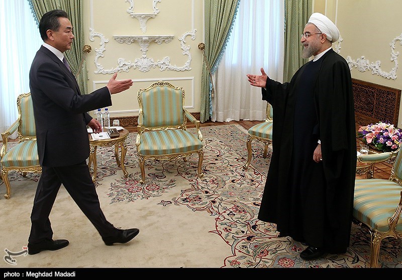 Chinese FM meets president Rouhani - IN PHOTOS