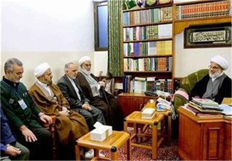 گزارش تصویری از دیدار رئیس دفتر مقام معظم رهبری با تولیت حرم امام حسین(ع)
