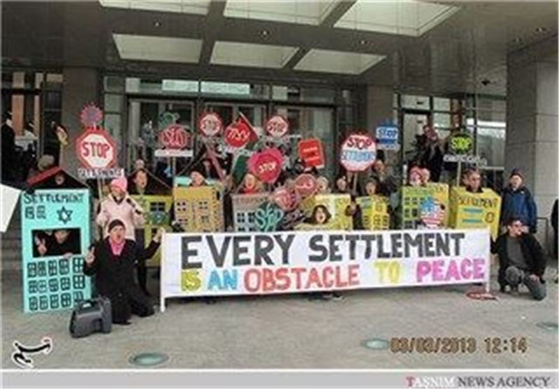 تجمع اعتراض‌آمیز علیه رژیم‌صهیونیستی در واشنگتن + تصاویر و فیلم