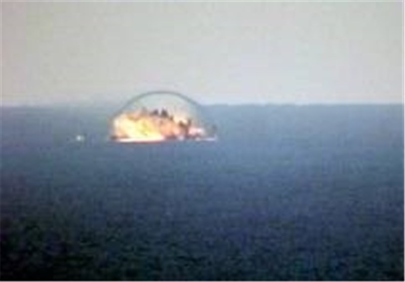 انفجار موشک بالستیک فرانسوی در زمان پرتاب آزمایشی