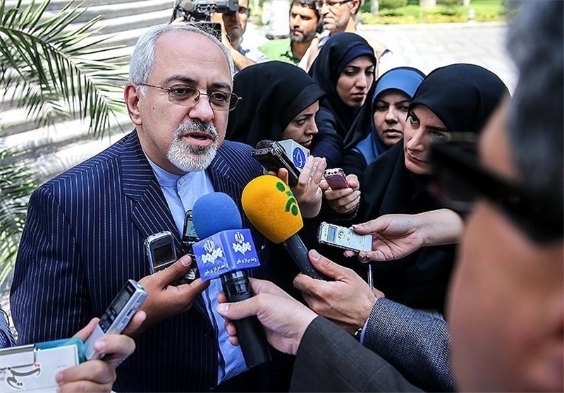 محمد جواد ظریف خبرنگاران