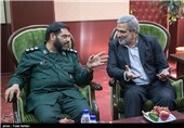 بازدید سردار محمد پاکپور فرمانده نیروی زمینی سپاه از خبرگزاری تسنیم 