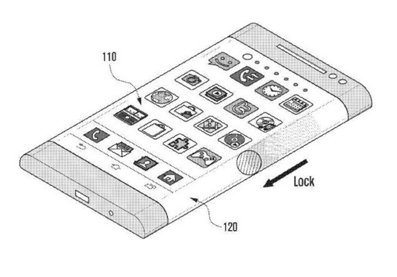 سامسونگ گوشی با نمایشگر سه وجهی می‌سازد