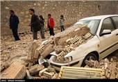 خسارات ناشی از زلزله در بستک