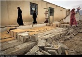 خسارات ناشی از زلزله در بستک