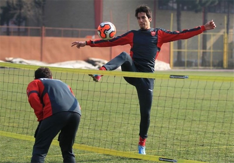 حضور فرزاد حاتمی در باشگاه پرسپولیس