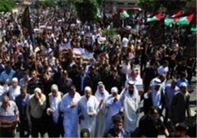 تظاهرات فلسطینیان