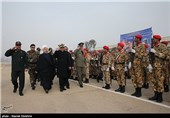 صبحگاه مشترک نظامیان خوزستان با حضور رئیس جمهور
