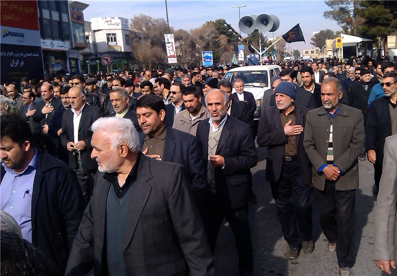 پیکر شهید شکراللهی در گلزار شهدای سمنان آرام گرفت