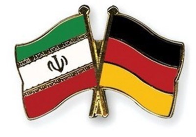 پرچم ایران و آلمان