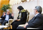 دیدار آنتونیو گوترس کمیساریای عالی امور پناهندگان سازمان ملل با عبدالرضا رحمانی فضلی، وزیر کشور