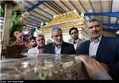 بازدید مدیران خبرگزاری تسنیم از ضریح حرمین عسکریین