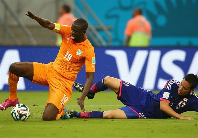 توره بهترین بازیکن دیدار ساحل عاج - ژاپن شد