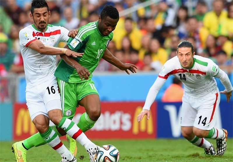 گزارش تصویری از نیمه اول دیدار ایران - نیجریه