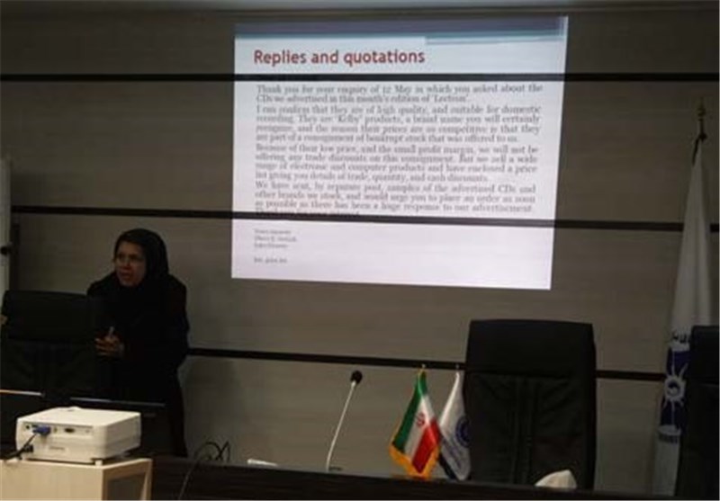 دوره آموزشی مکاتبات بازرگانی به زبان انگلیسی در بیرجند برگزار شد