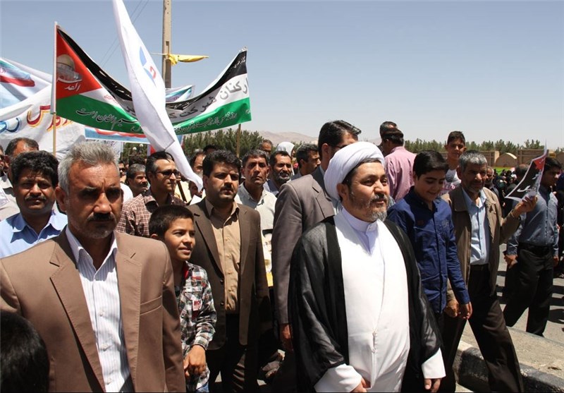 شکوه اقتدار در راهپیمایی روز قدس در بیرجند به روایت تصویر