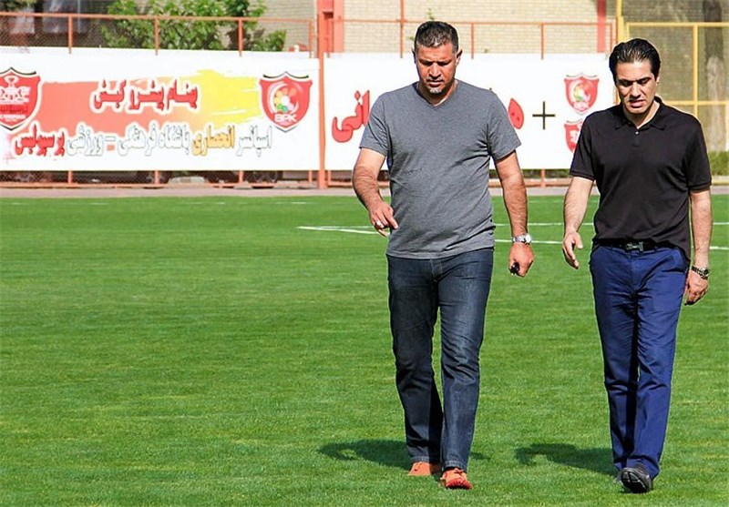 دایی و دستیارانش با بازیکنان خداحافظی کردند