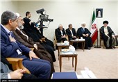 دیدار رئیس جمهور و اعضای هیئت دولت با مقام معظم رهبری