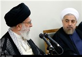 دیدار رئیس جمهور و اعضای هیئت دولت با مقام معظم رهبری