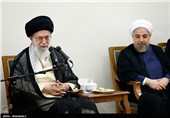 دیدار رئیس جمهور و اعضای هیئت دولت با مقام معظم رهبری
