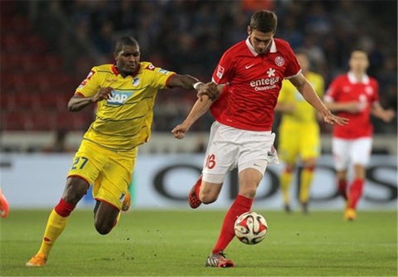 ماینتس و هوفنهایم تقسیم امتیاز کردند