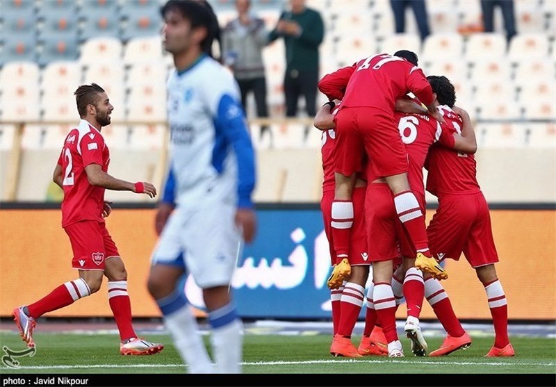 خالقی‌فر بعد از دربی در تمرینات پرسپولیس