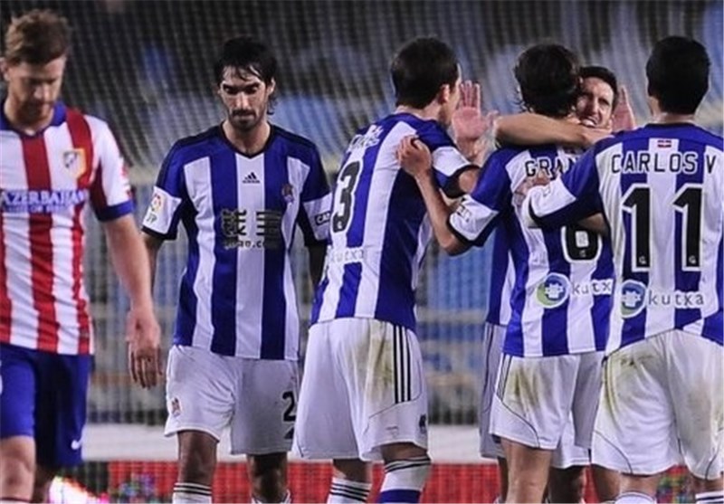 شکست اتلتیکومادرید در خانه سوسیه‌داد