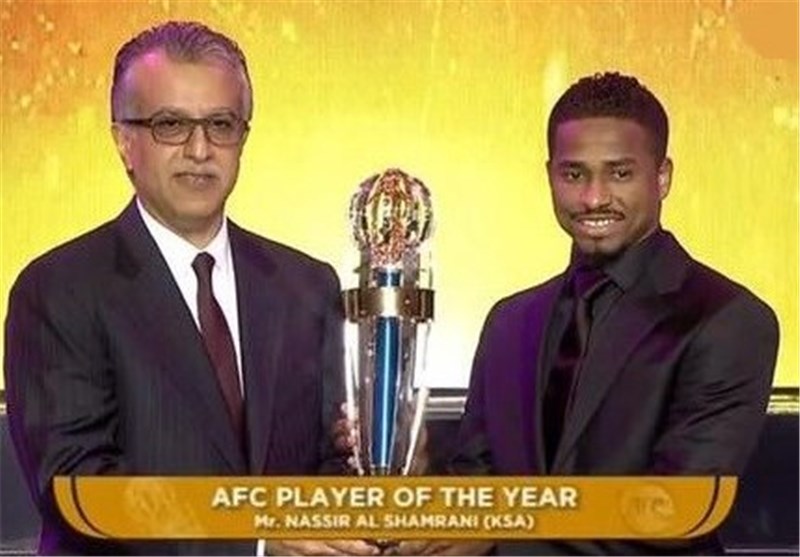 الشمرانی: این جایزه را به هم‌تیمی‌هایم تقدیم می‌کنم