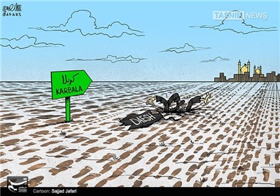 کاریکاتور/ نمایش قدرت شیعیان مقابل داعش!