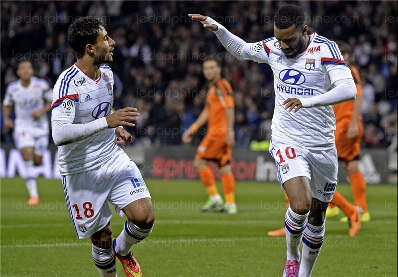 صعود لیون به رده دوم با جشنواره گل مقابل بوردو