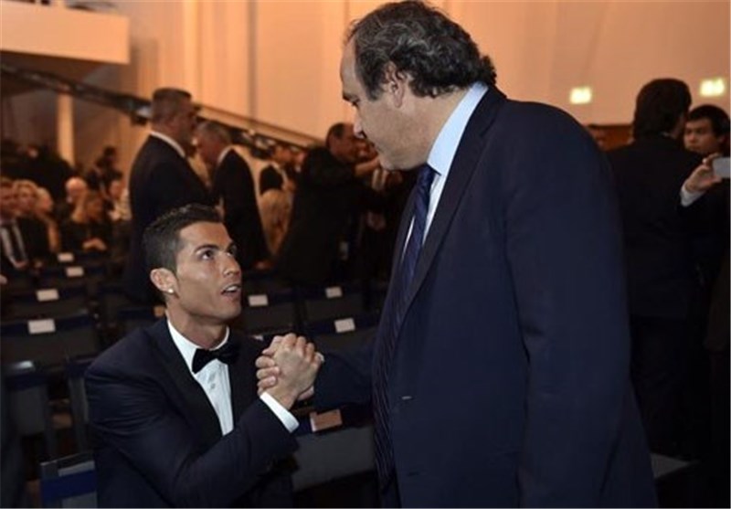 تلاش پلاتینی برای آشتی با رونالدو