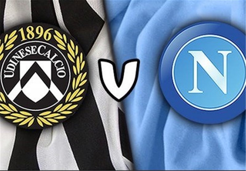 ناپولی با شکست اودینزه حریف اینتر شد