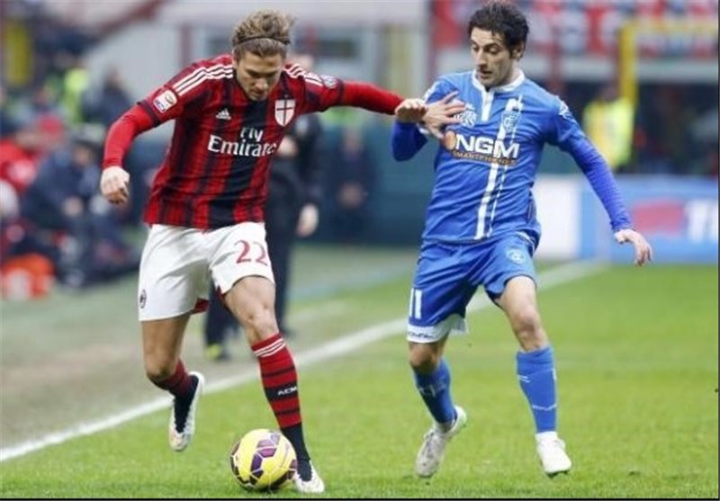 فیلم/ توقف میلان برابر امپولی در سن‌سیرو