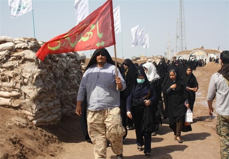 اعزام 2 هزار زائر ساروی به مناطق عملیاتی جنوب