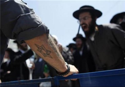درگیری یهودیان با پلیس رژیم صهیونیستی در مخالفت با خدمت اجباری سربازی 