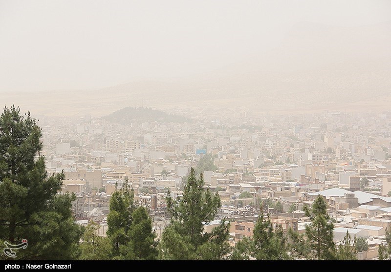 هوای استان کرمانشاه در وضعیت هشدار قرار گرفت