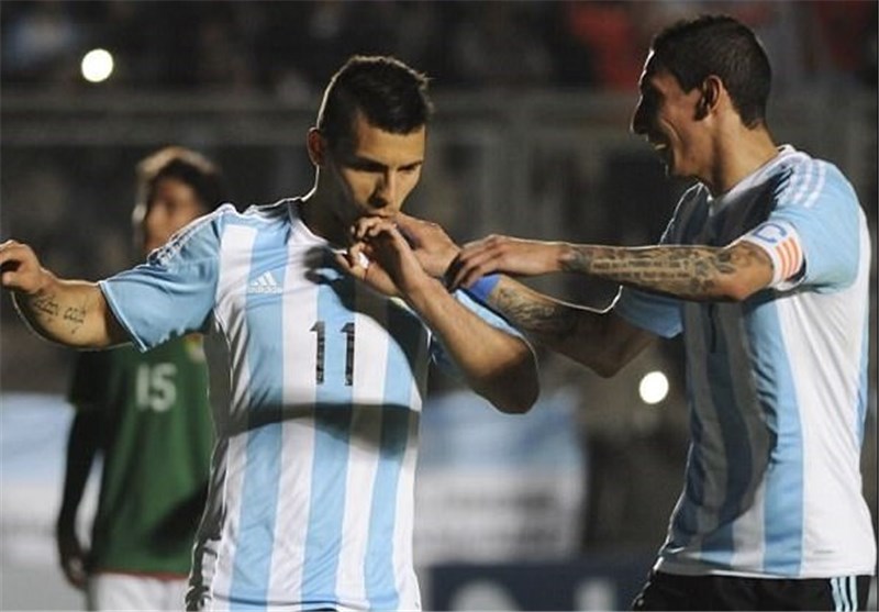 هت‌تریک آگرو در پیروزی پرگل آرژانتین بر بولیوی