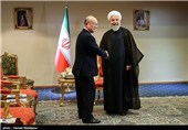 دیدار یوکیا آمانو مدیرکل آژانس بین‌المللی انرژی اتمی با حجت‌الاسلام حسن روحانی رئیس جمهور 