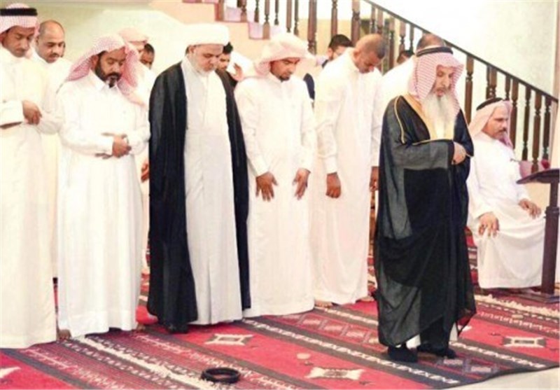 نماز وحدت شیعه و سنی این بار  در قطیف عربستان