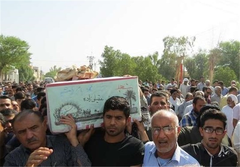 رزمنده اندیمشکی به فرزندان شهیدش پیوست