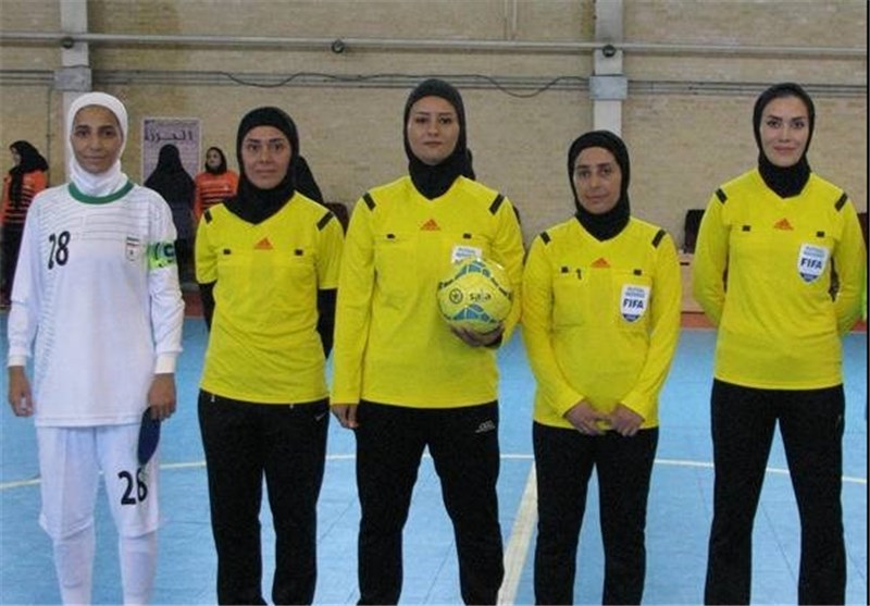 برتری پرگل بانوان فوتسال ایران مقابل ازبکستان