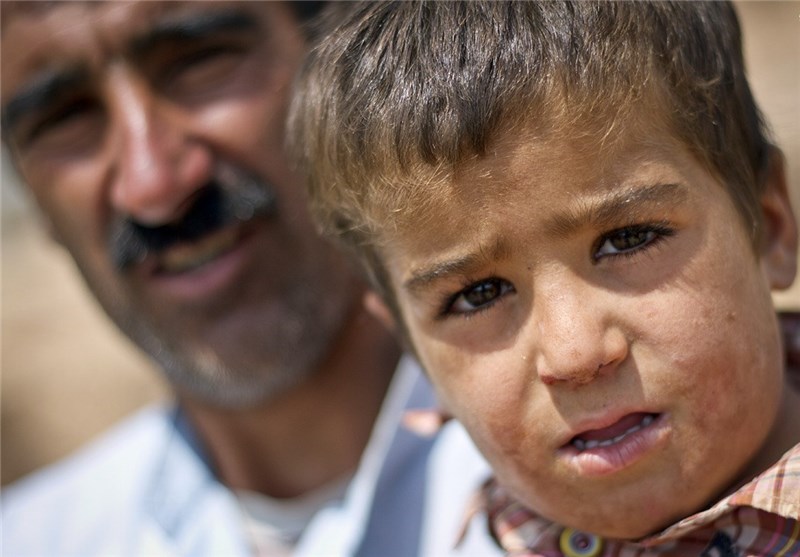 به داد کودکان تشنه کرمانشاه برسید + تصاویر