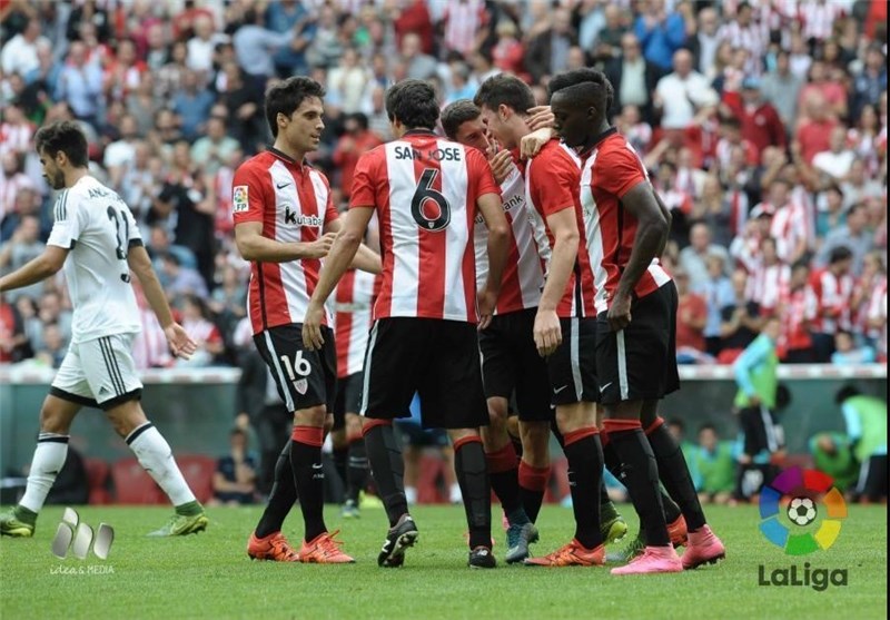 اتلتیک بیلبائو در سن‌مامس والنسیا را شکست داد