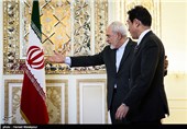 دیدار محمدجواد ظریف و فومیو کیشیدا وزرای امور خارجه ایران و ژاپن