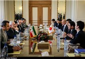 دیدار محمدجواد ظریف و فومیو کیشیدا وزرای امور خارجه ایران و ژاپن